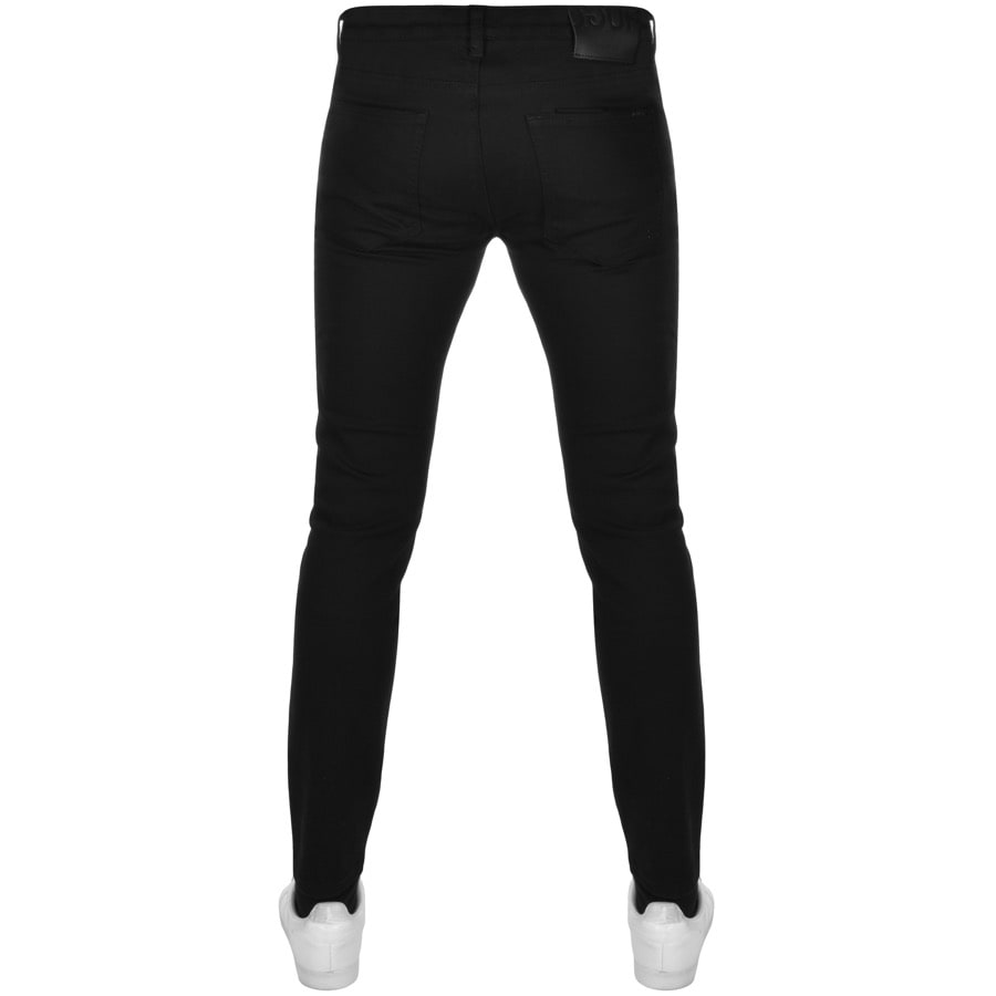 Alternative Image for ProductHUGO 734 Extra Slim Fit Jeans Black2